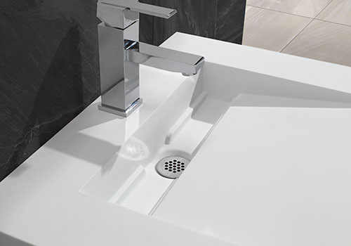 small wall hung wash basin customized for toilet-3