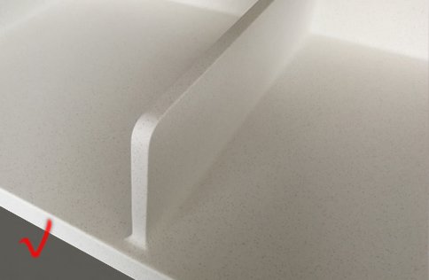 KingKonree elegant solid surface kitchen worktops high-qualtiy for kitchen-19