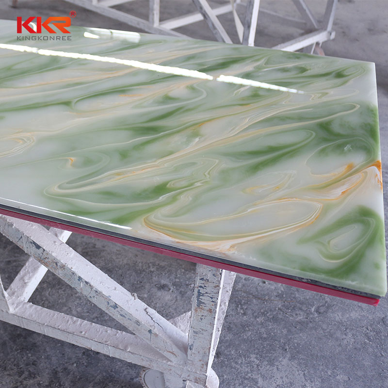 KingKonree Acrylic Stone Translucent Solid Surface Sheets KKR - A026 Translucent Solid Surface Sheets image47
