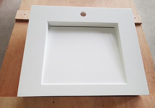 resin rectangular wash basin design for home-2