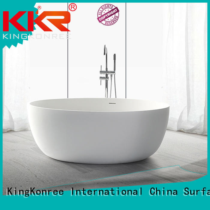 Hot solid surface bathtub b001 KingKonree Brand