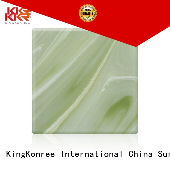 KingKonree Brand sheets backlit translucent acrylic wall panels artificial factory