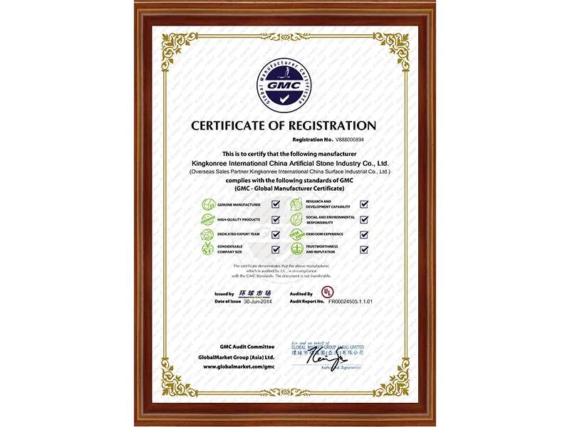 Kingkonree UL Certificate