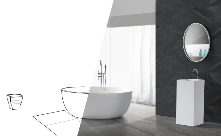 KingKonree | Solid Surface Bathbub & Solid Surface Basin Manufacturer