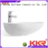 basin acyrlic ware solid oval above counter basin KingKonree Brand
