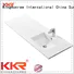 Quality KingKonree Brand slope acrylic cloakroom basin with cabine