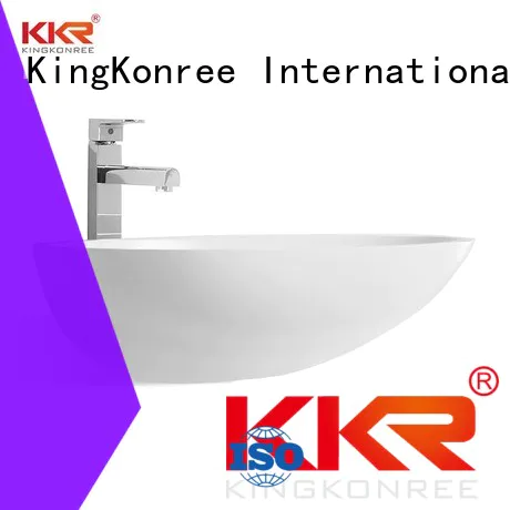 KingKonree pure above counter vessel sink at discount for hotel