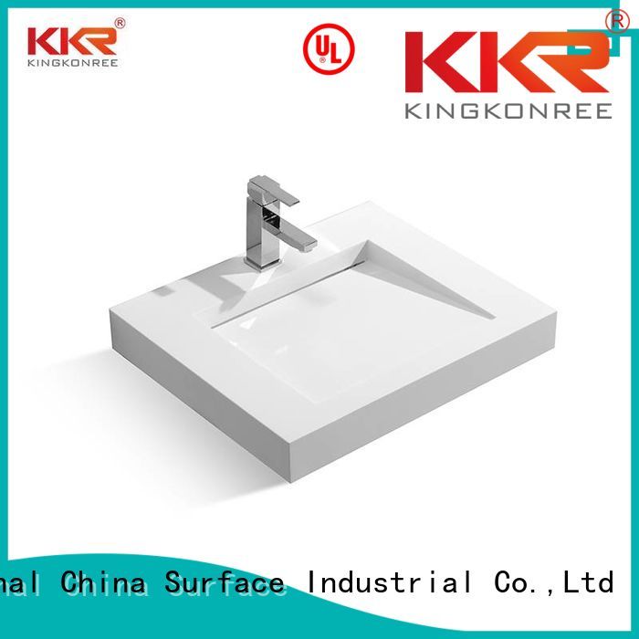 Wholesale size wall mounted wash basins KingKonree Brand