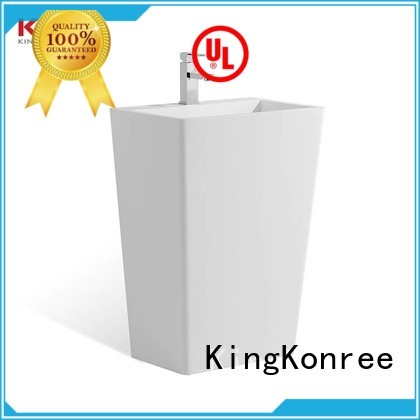 KingKonree durable free standing sink bowl customized for home