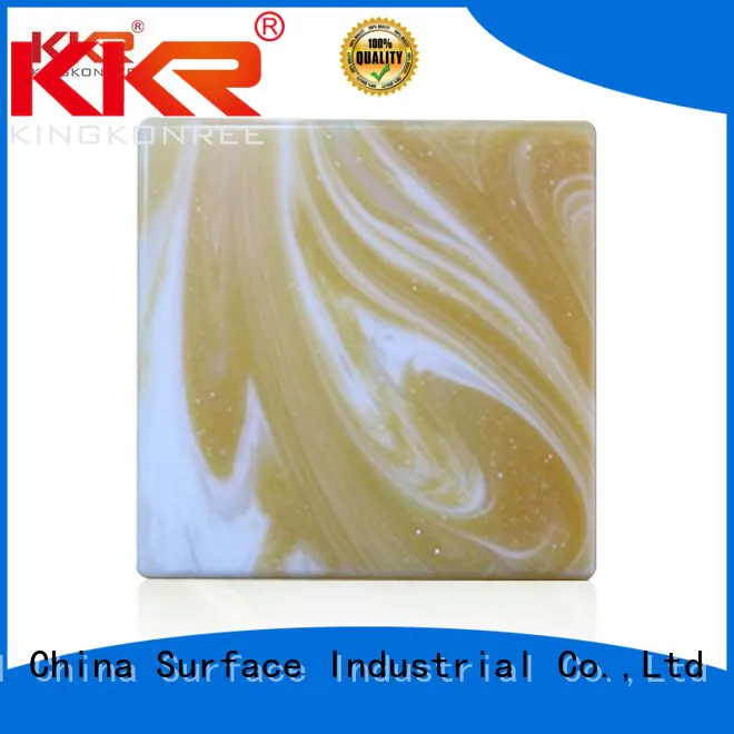 KingKonree Brand kkr sheets artificial backlit translucent acrylic wall panels manufacture