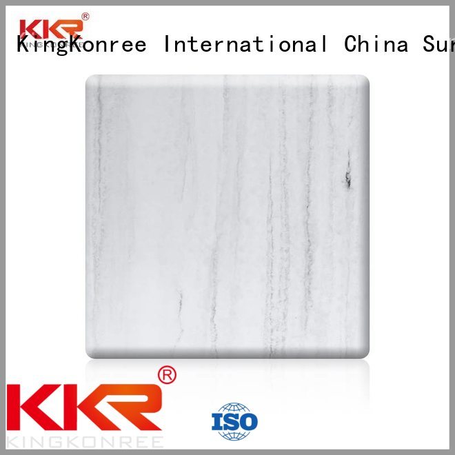 surface solid acrylic sheet artificial KingKonree company