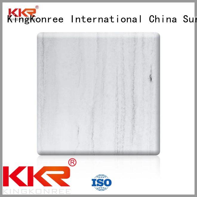 surface solid acrylic sheet artificial KingKonree company