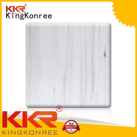 KingKonree Brand texture sheets solid solid surface sheets manufacture