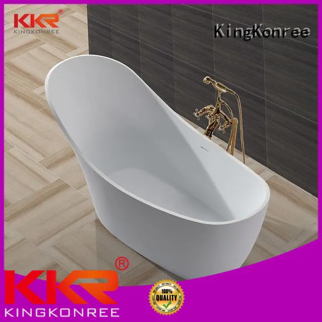 Solid Surface Freestanding Bathtub renewable b002c KingKonree Brand company