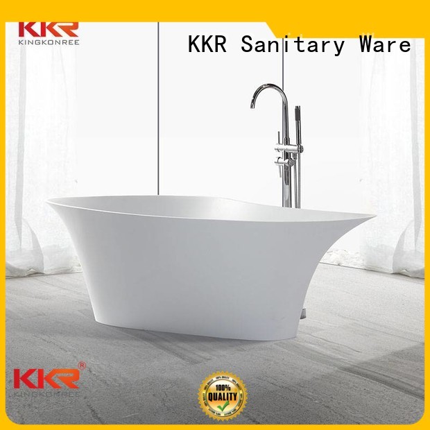 Wholesale royal solid surface bathtub KingKonree Brand