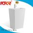 bathroom free standing basins kkr stone artificial freestanding basin manufacture