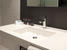 Solid Surface Hotel Bathroom Vanities for AC hotel