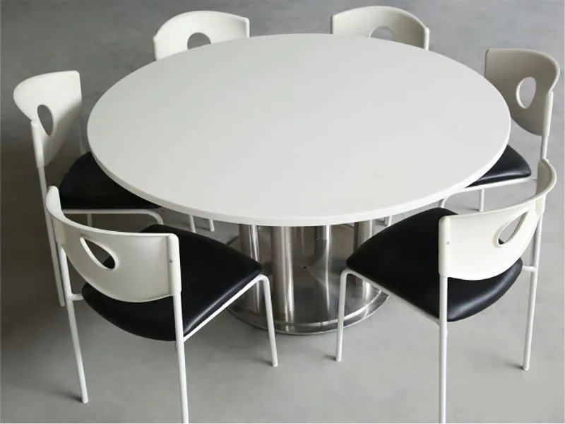 KKR Textured Solid Surface Tables and Bar Counters for Restaurant