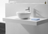 KingKonree standard small countertop basin design for hotel