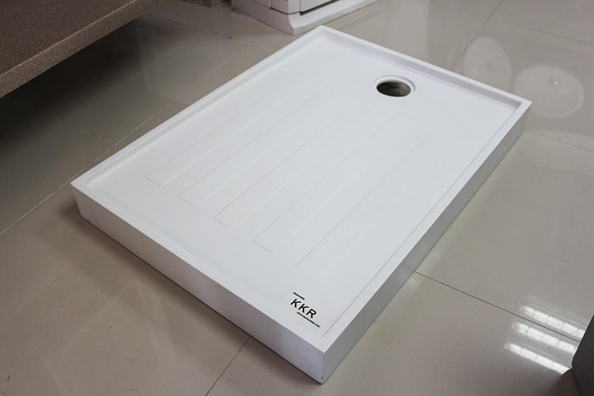 artificial long shower tray design for hotel