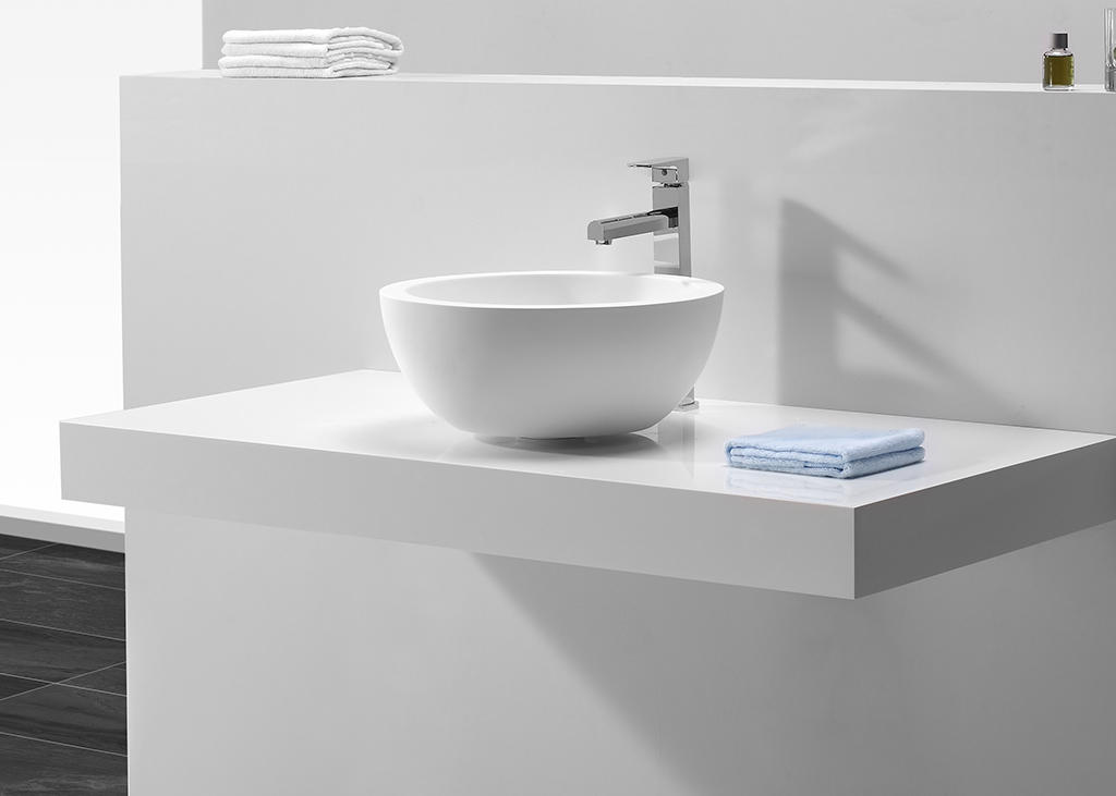 KingKonree standard small countertop basin design for hotel-1