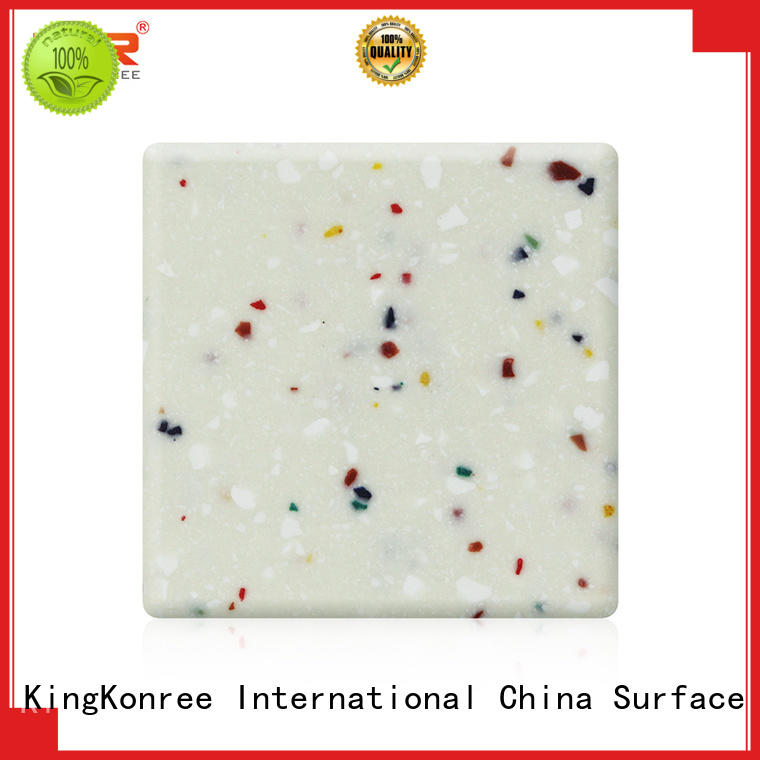 KingKonree green solid surface countertops cost for room