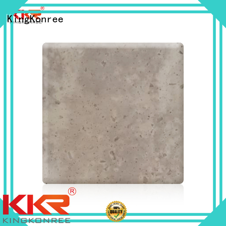 Wholesale marble solid acrylic sheet KingKonree Brand