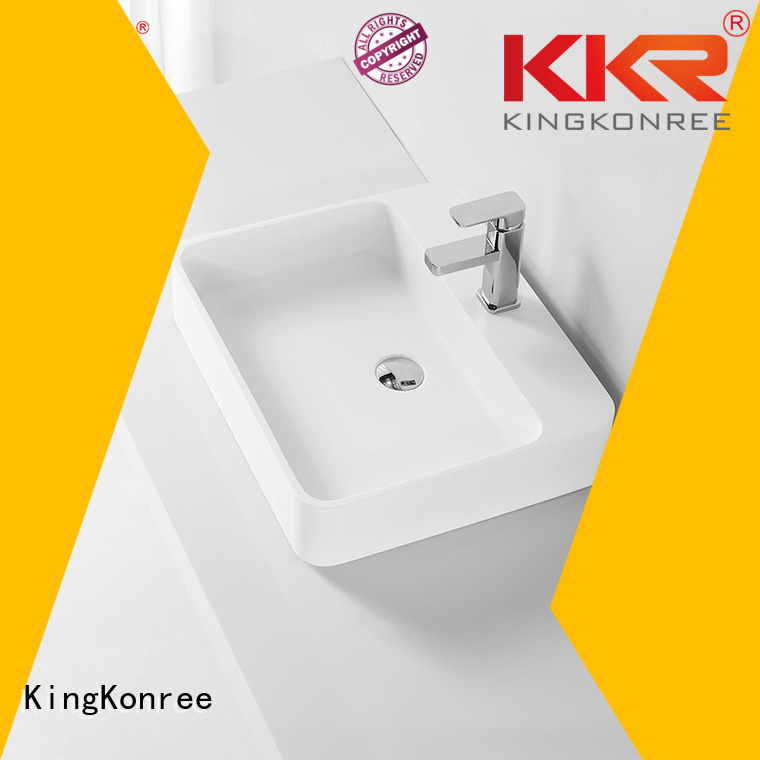 Wholesale wash oval above counter basin oval KingKonree Brand