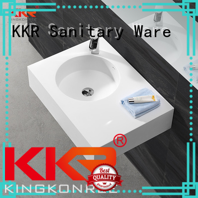 KingKonree Brand mount wall stone wall mounted wash basins
