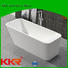 Quality KingKonree Brand bathroom storage solid surface bathtub