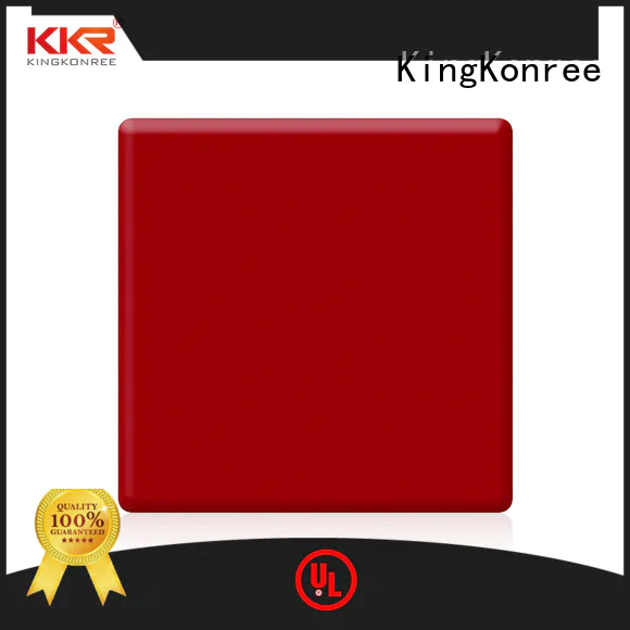 KingKonree solid surface sheets for sale customized for room