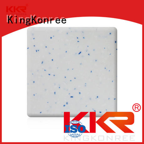 white solid surface sheets for sale supplier for hotel