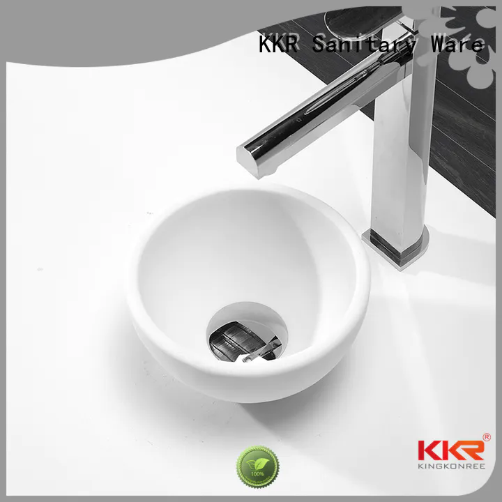 Custom wash above counter basins acyrlic KingKonree