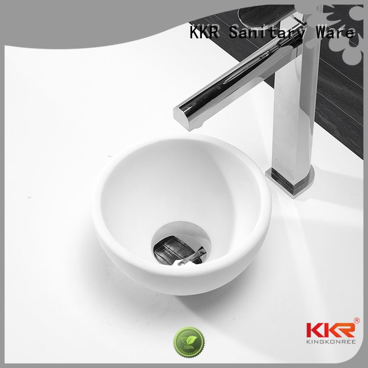 Custom wash above counter basins acyrlic KingKonree