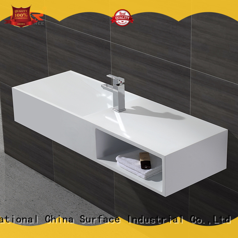 durable solid surface basin top-brand for family