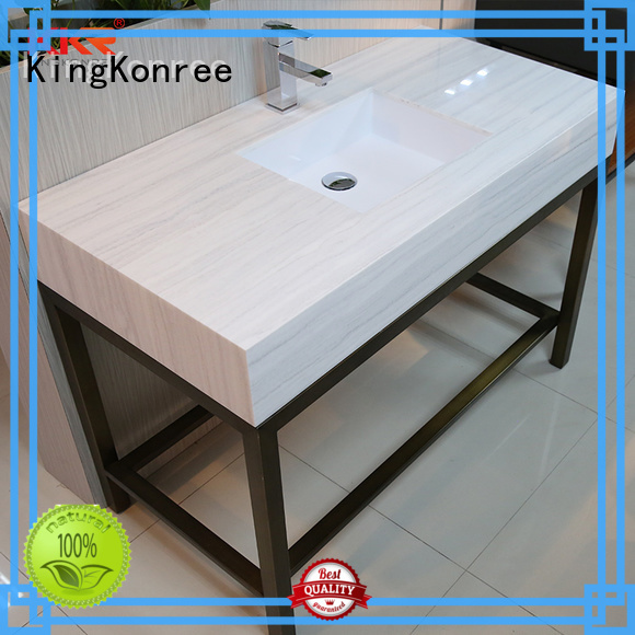 KingKonree kkrcountertop solid surface bathroom countertops customized for home