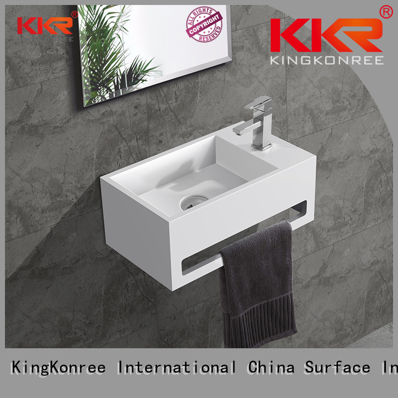 rectangle wall mounted wash basins basin KingKonree company