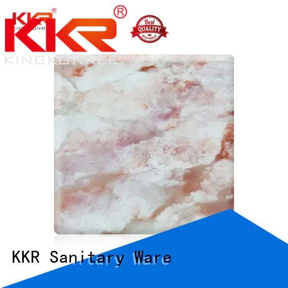 surface solid acrylic sheet texture pattern KingKonree Brand