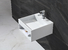 KingKonree marble small wall hung basin manufacturer for hotel