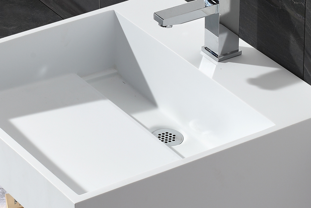 Wholesale artificial wall mounted bathroom basin bath KingKonree Brand