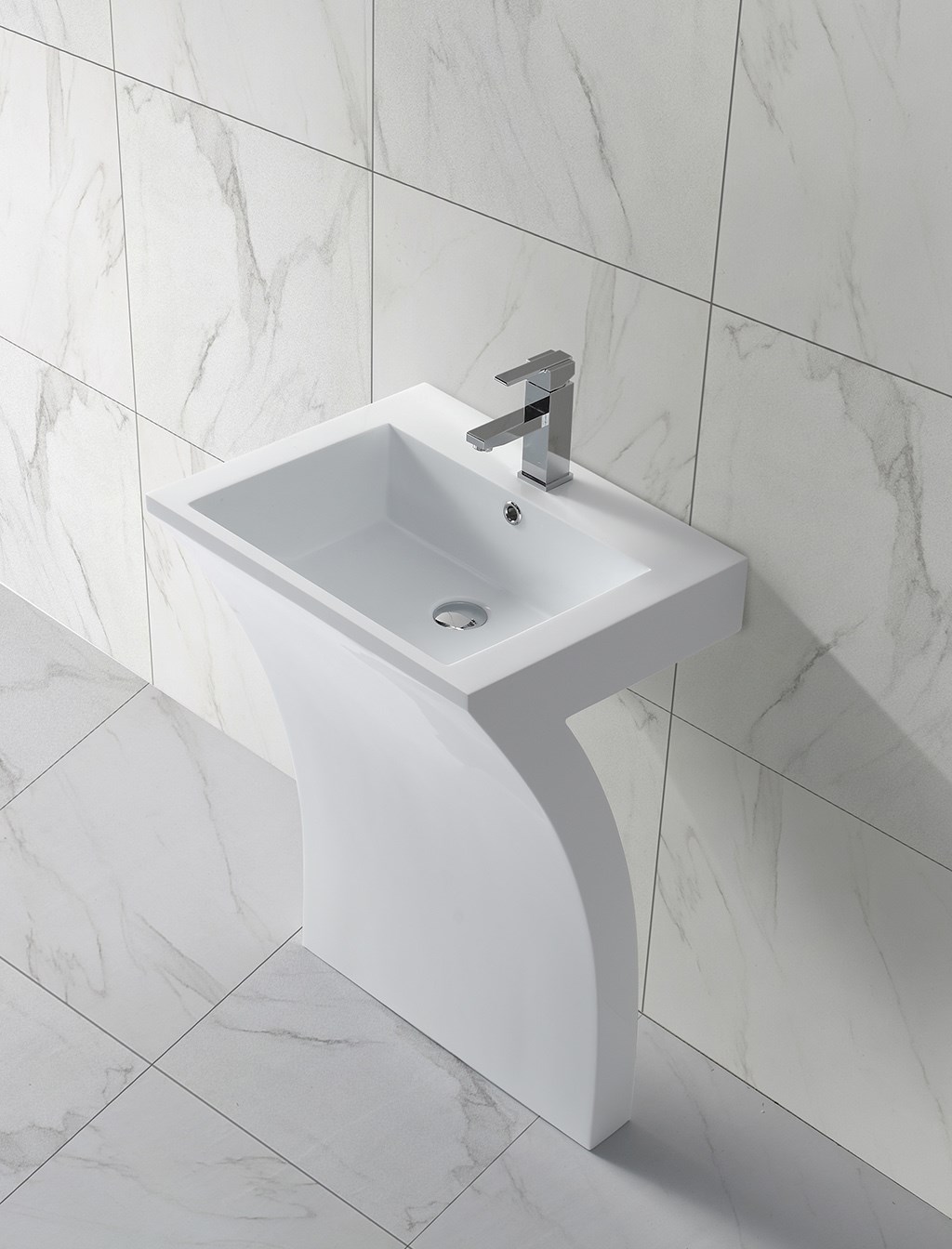KingKonree stable freestanding bathroom basin customized for home-1