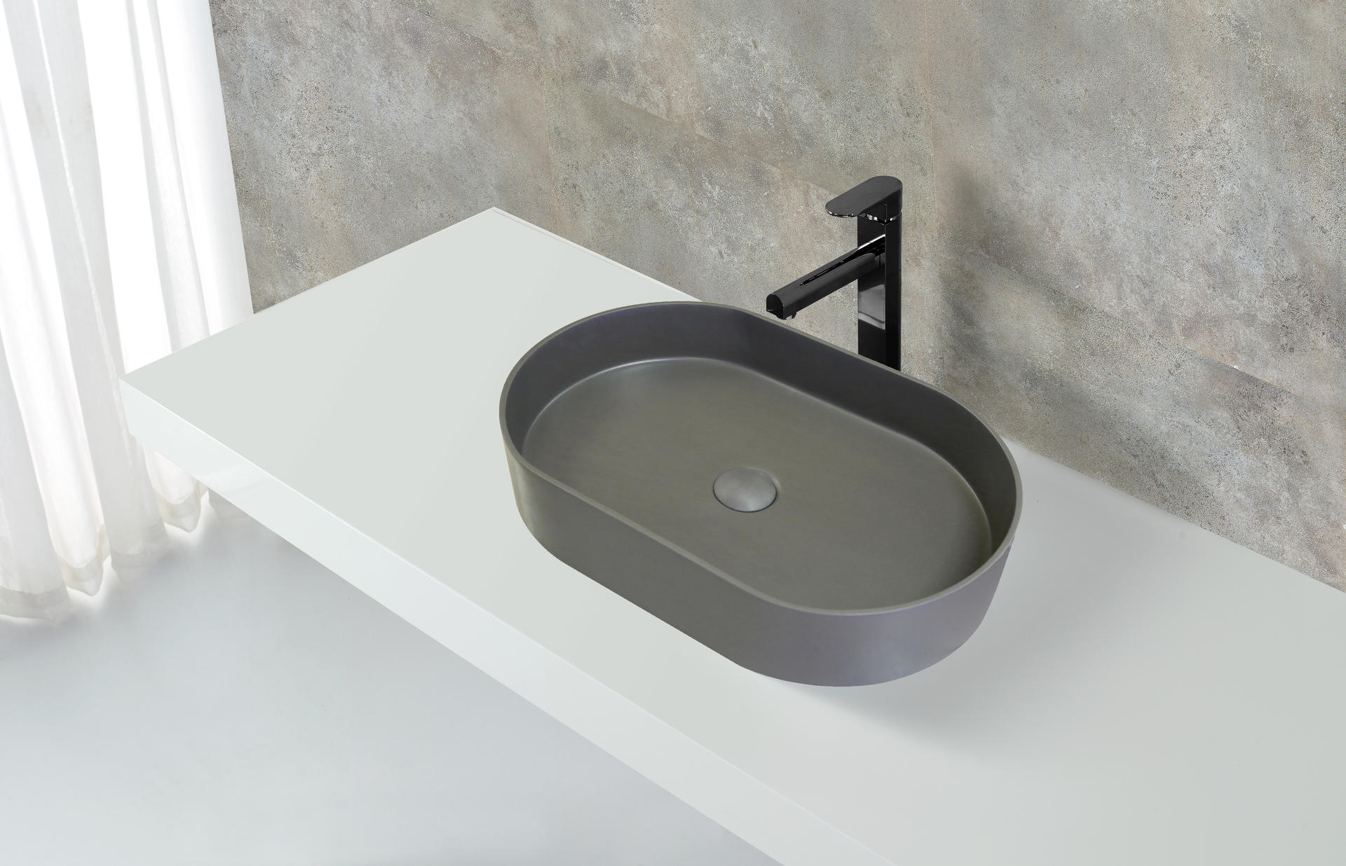 thermoforming small above counter basin cheap sample for restaurant