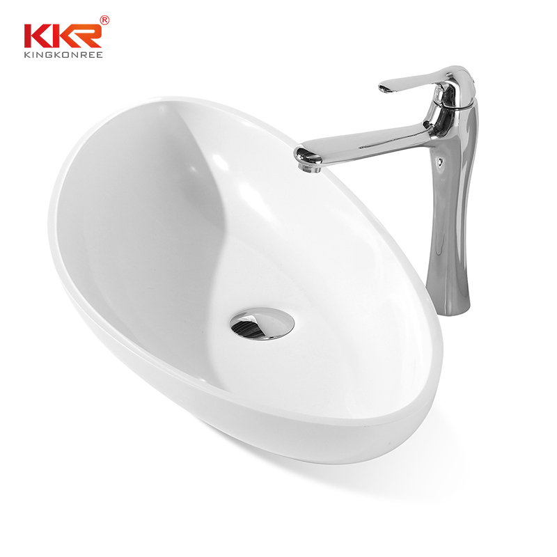 KingKonree Solid Surface Countertop Basin KKR-1302 Above Counter Basin image3