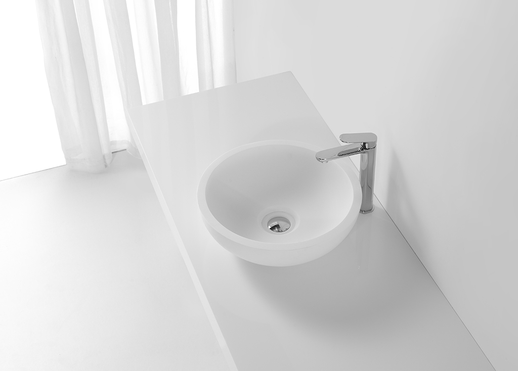 KingKonree marble top mount bathroom sink manufacturer for room-1