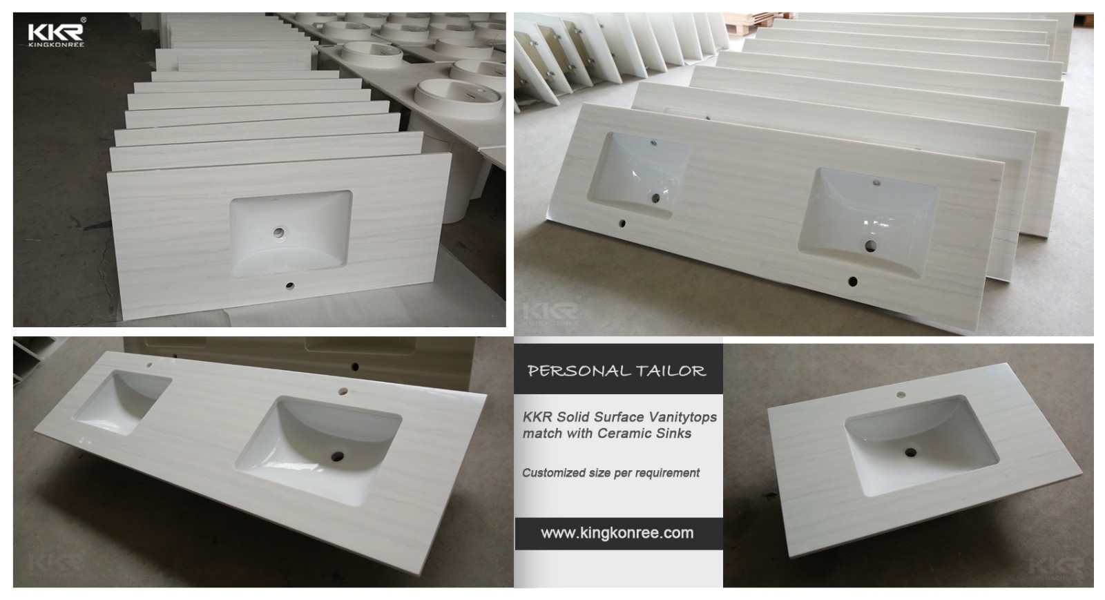 KingKonree solid surface countertop sheets design for home-18