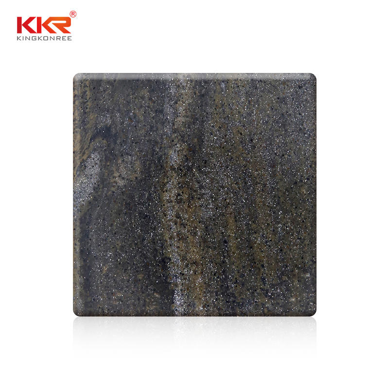 Hot Selling Lava Rock Modified Acrylic Solid Surface Sheet KKR-M8846