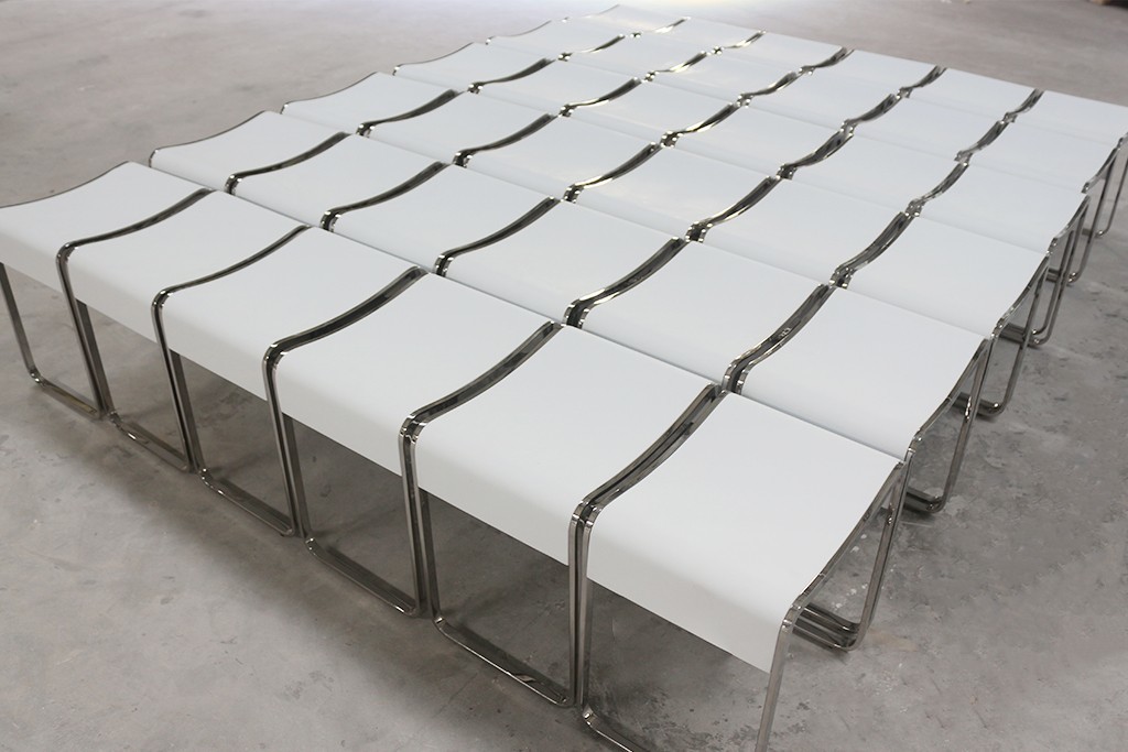 pure stone shower stool bulk production for restaurant KingKonree