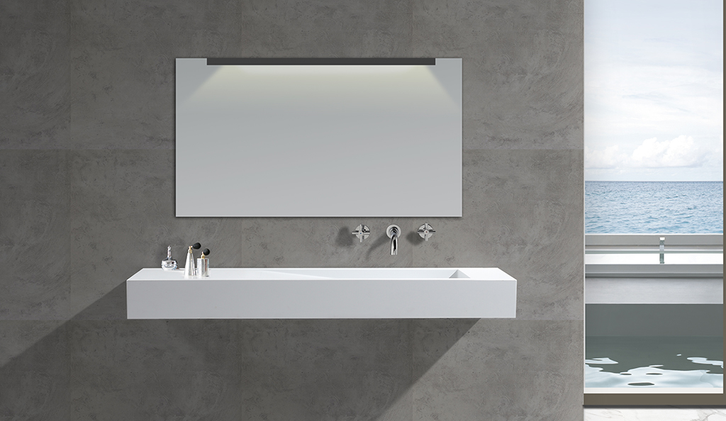 wall mounted bathroom basin marble wash KingKonree Brand