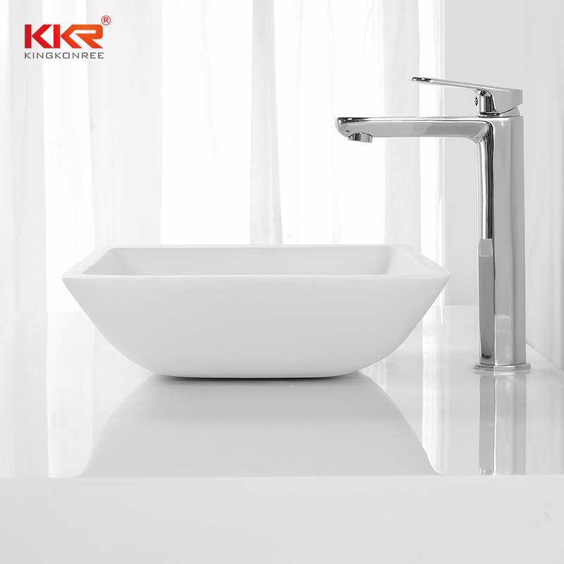 High Quality Above Counter Acrylic Solid Surface Basin With Competitive Price KKR-1321