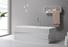 150cm storage outside bathtub Solid Surface Freestanding Bathtub KingKonree Brand
